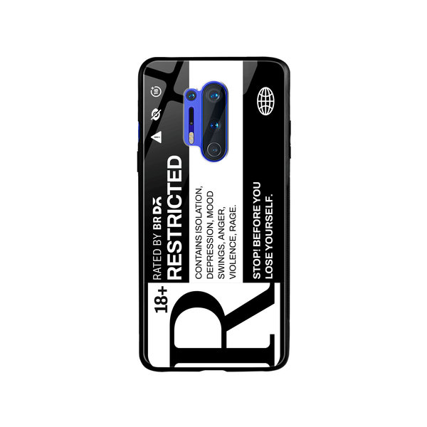 

DailyObjects Restricted Glass Case Cover For OnePlus 8 Pro