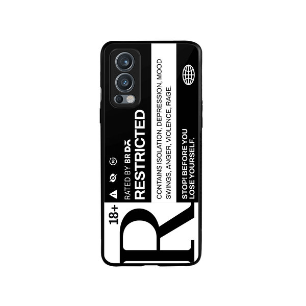 

DailyObjects Restricted Glass Case Cover For OnePlus Nord 2