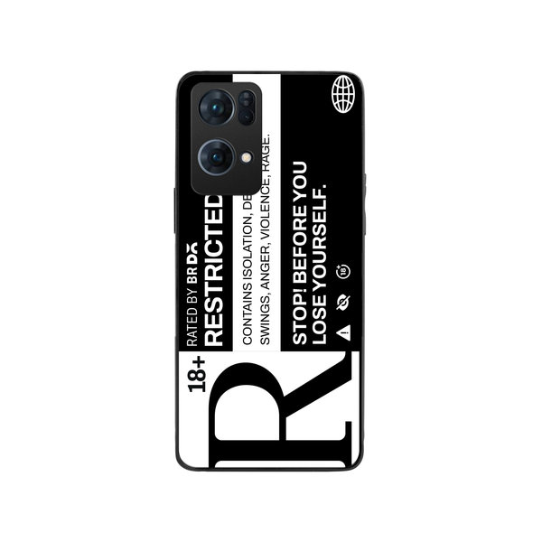 

DailyObjects Restricted Glass Case Cover For Oppo Reno 7 Pro