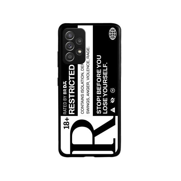 DailyObjects Restricted Glass Case Cover For Samsung Galaxy A53