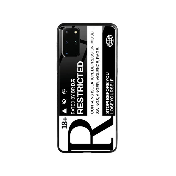 DailyObjects Restricted Glass Case Cover For Samsung Galaxy S20 Plus