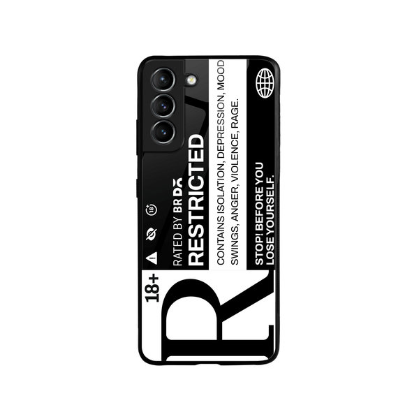

DailyObjects Restricted Glass Case Cover For Samsung Galaxy S21 FE