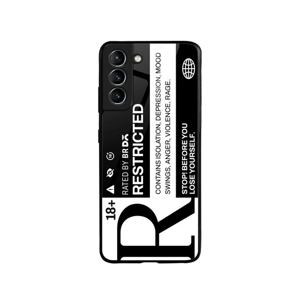 

DailyObjects Restricted Glass Case Cover For Samsung Galaxy S21