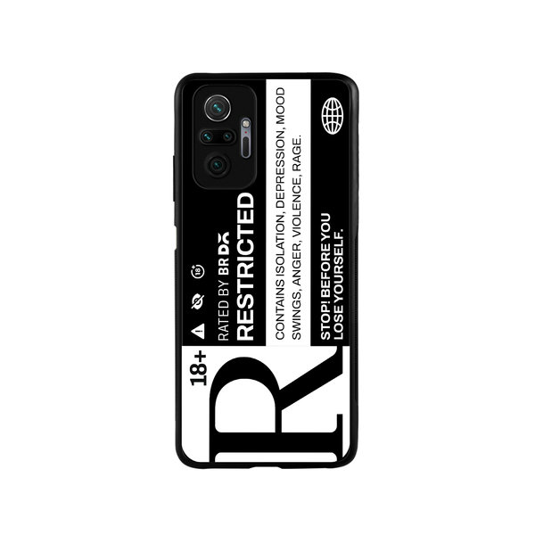 

DailyObjects Restricted Glass Case Cover For Xiaomi Redmi Note 10 Pro