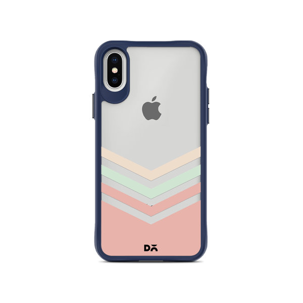 

DailyObjects Rewind Blue Hybrid Clear Case Cover For iPhone XS
