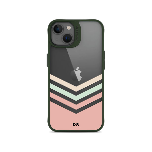 

DailyObjects Rewind Green Hybrid Clear Case Cover For iPhone 13 Mini