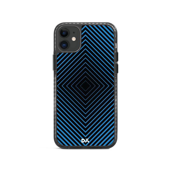 

DailyObjects Rhombus Aqua Stride 2.0 Case Cover For iPhone 11