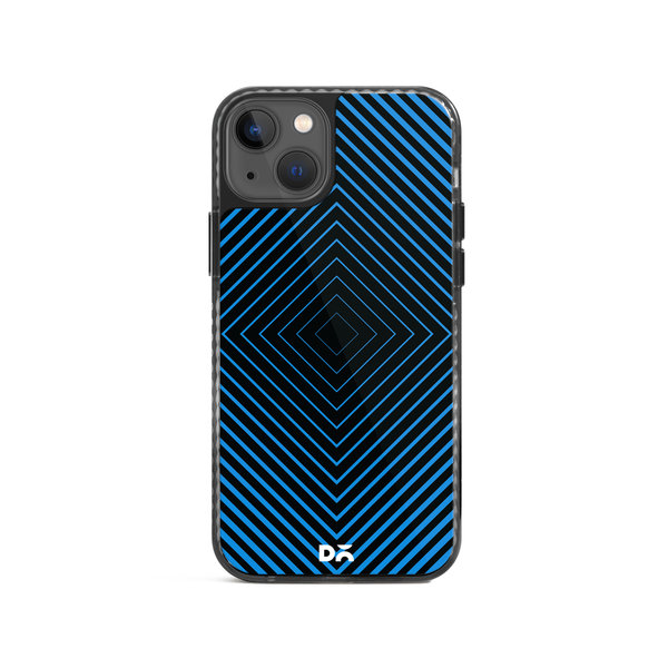 

DailyObjects Rhombus Aqua Stride 2.0 Case Cover For iPhone 15 Plus
