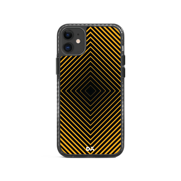 

DailyObjects Rhombus Ochre Stride 2.0 Case Cover For iPhone 11