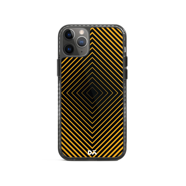 

DailyObjects Rhombus Ochre Stride 2.0 Case Cover For iPhone 11 Pro Max