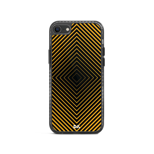 

DailyObjects Rhombus Ochre Stride 2.0 Case Cover For iPhone 8