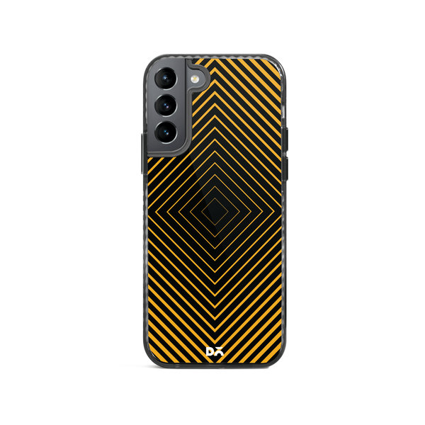 

DailyObjects Rhombus Ochre Stride 2.0 Case Cover For Samsung Galaxy S21