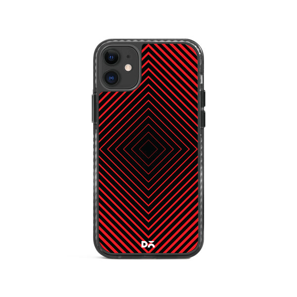 

DailyObjects Rhombus Red Stride 2.0 Case Cover For iPhone 11