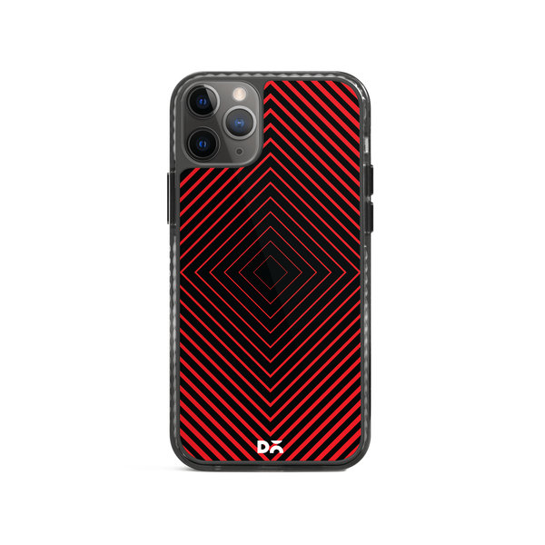 DailyObjects Rhombus Red Stride 2.0 Case Cover For iPhone 11 Pro Max