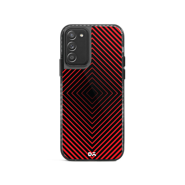 

DailyObjects Rhombus Red Stride 2.0 Case Cover For Samsung Galaxy S20 FE