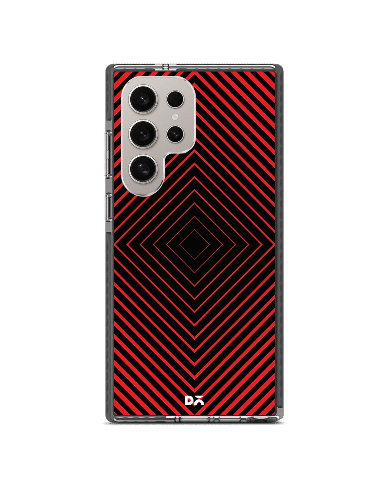 Rhombus Red Stride 3.0 Magnetic Case Cover For Samsung Galaxy S24 Ultra