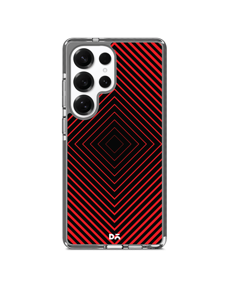 Rhombus Red Stride 3.0 Magnetic Case Cover For Samsung Galaxy S25 Ultra