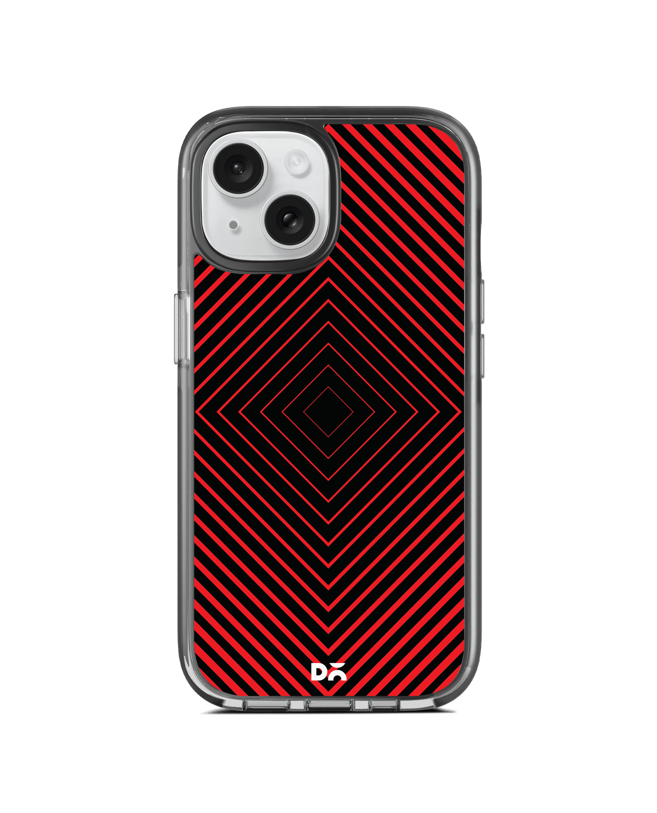 Rhombus Red Stride 3.0 MagSafe Case Cover For iPhone 15