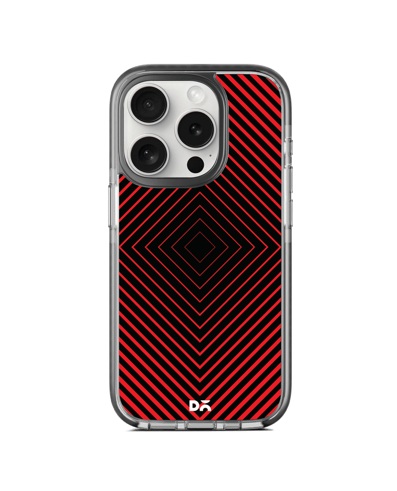 Rhombus Red Stride 3.0 MagSafe Case Cover For iPhone 15 Pro Max