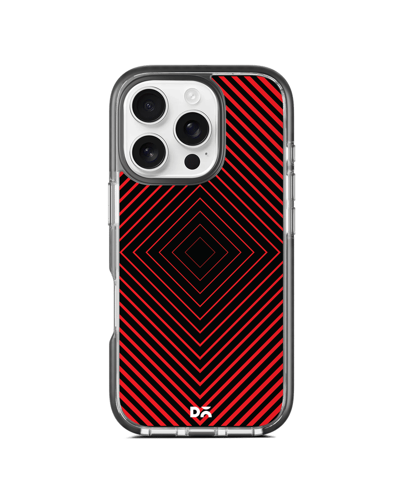 Rhombus Red Stride 3.0 MagSafe Case Cover For iPhone 16 Pro