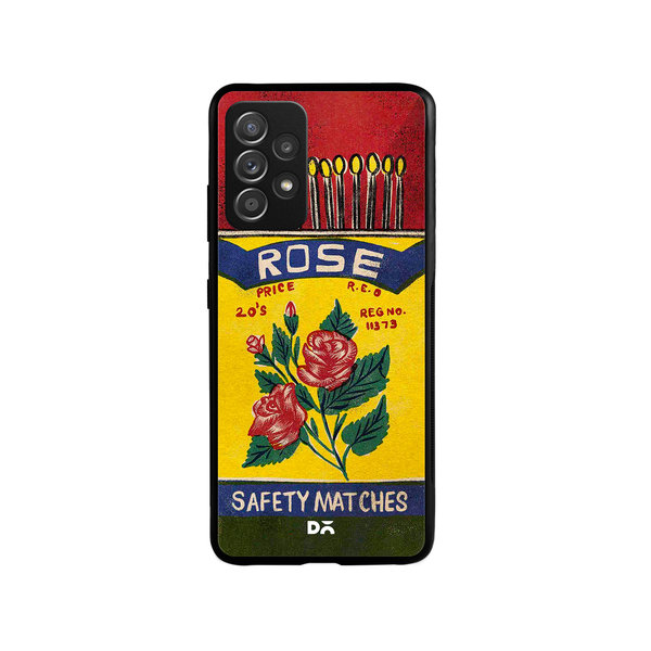 

DailyObjects Rose Matchbox Glass Case Cover For Samsung Galaxy A53