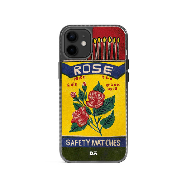 

DailyObjects Rose Matchbox Stride 2.0 Case Cover For iPhone 12