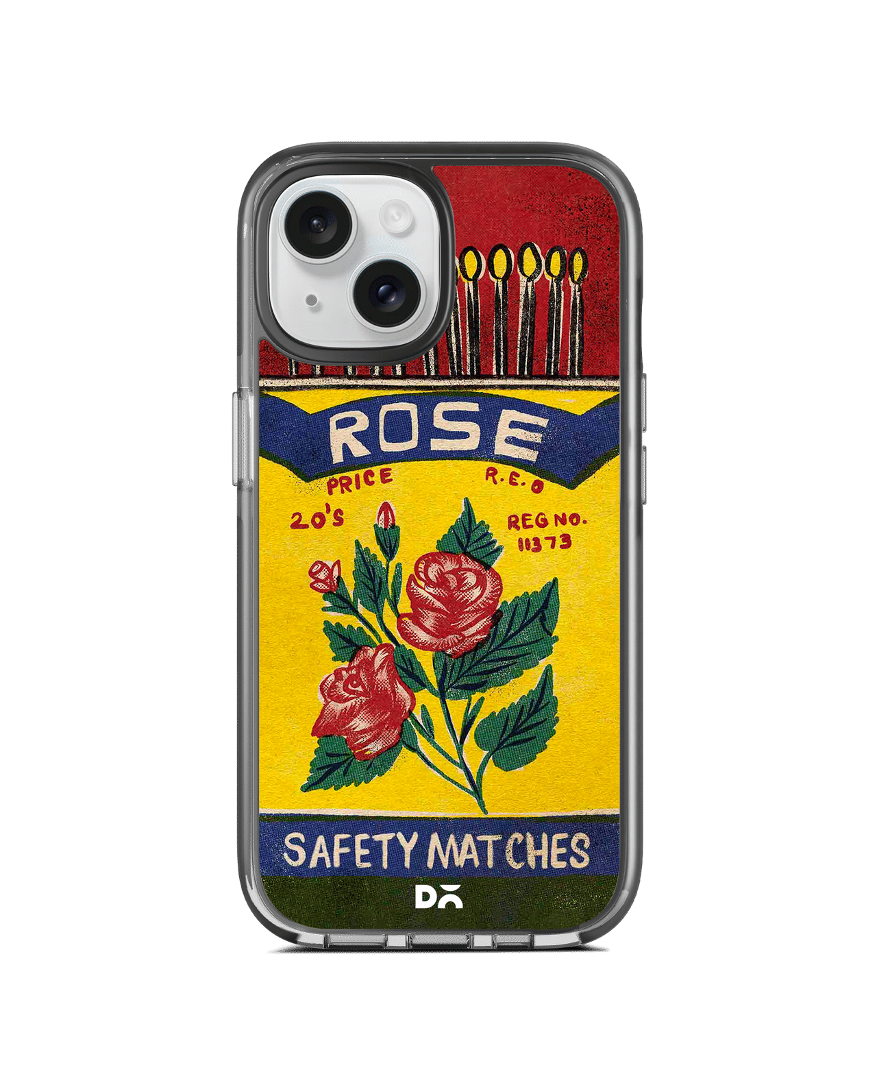 Rose Matchbox Stride 3.0 MagSafe Case Cover For iPhone 15