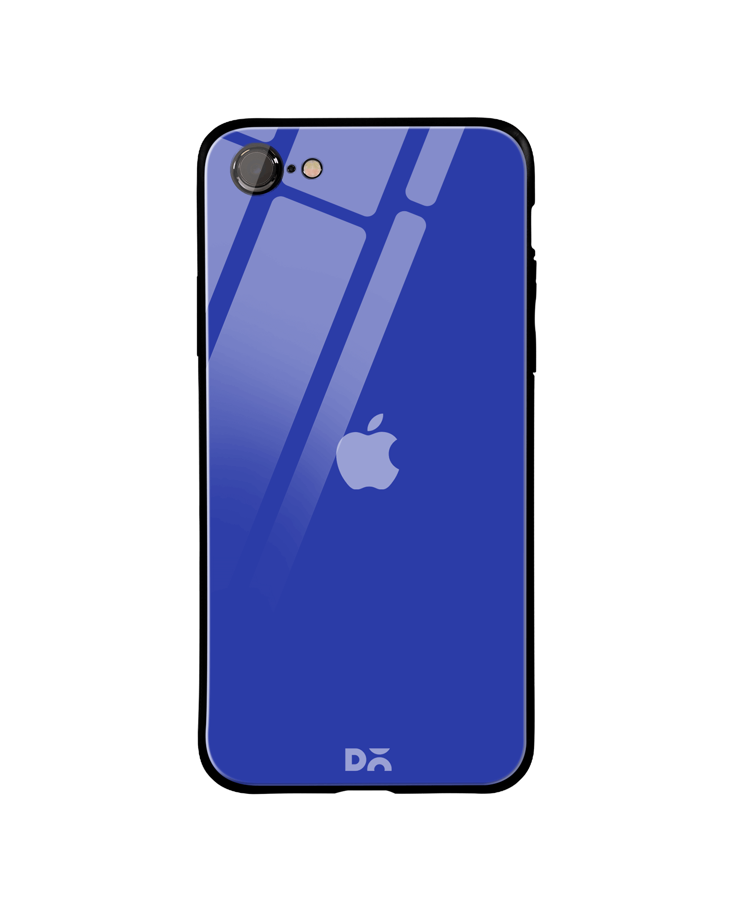 Dailyobjects Royal Blue Glass Case Cover For Iphone Se Buy At Dailyobjects