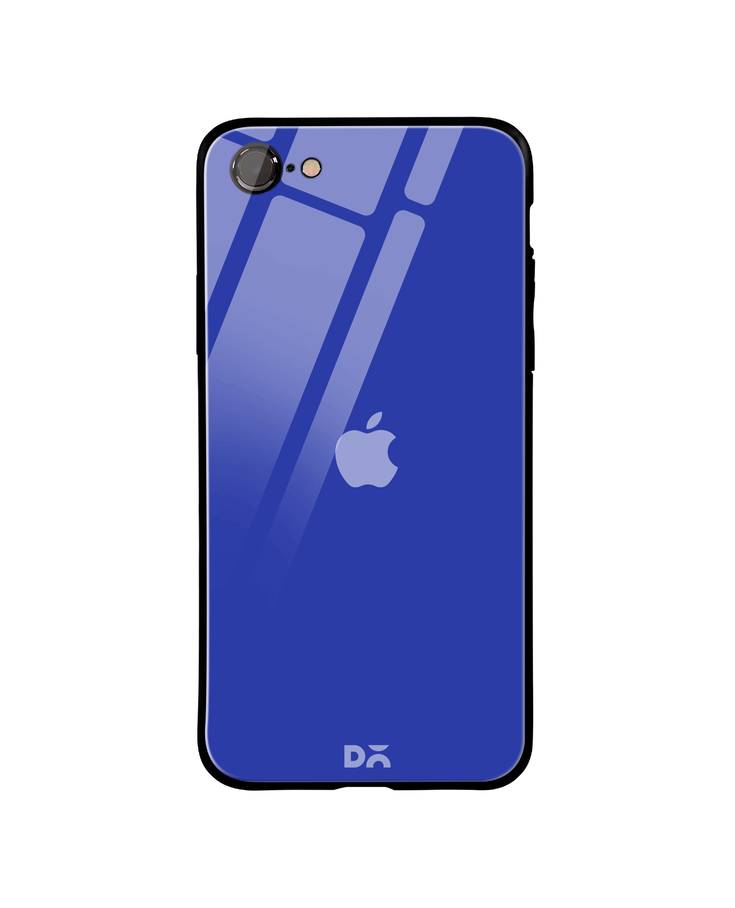 Dailyobjects Royal Blue Glass Case Cover For Iphone Se Buy At Dailyobjects