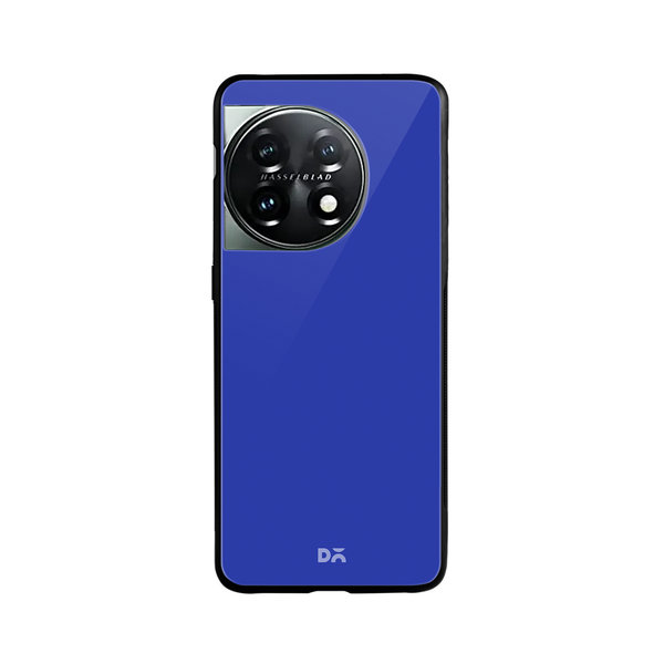 

DailyObjects Royal Blue Glass Case Cover For OnePlus 11 5G
