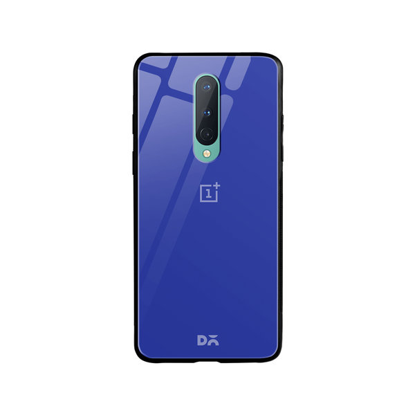 

DailyObjects Royal Blue Glass Case Cover For OnePlus 8