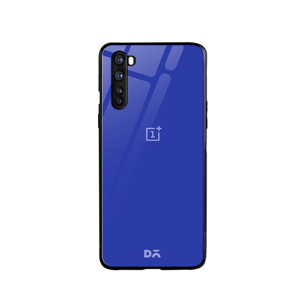 DailyObjects Royal Blue Glass Case Cover For OnePlus Nord