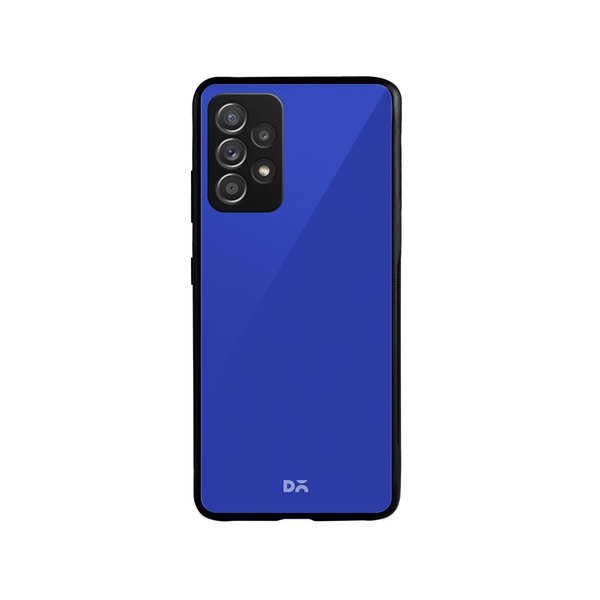 DailyObjects Royal Blue Glass Case Cover For Samsung Galaxy A53