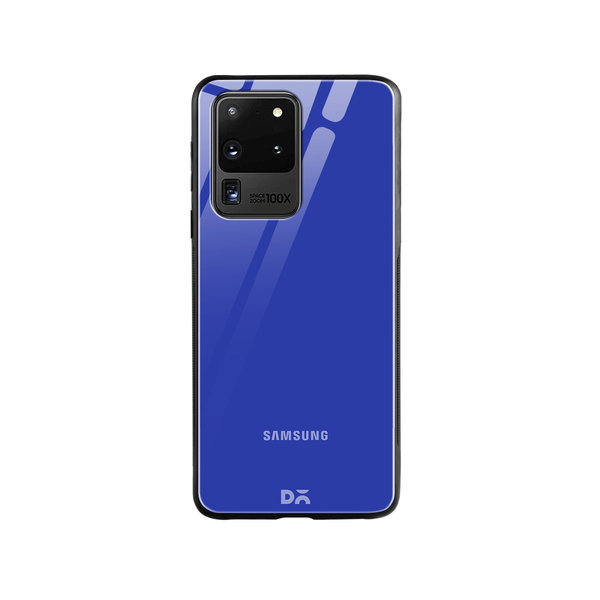 

DailyObjects Royal Blue Glass Case Cover For Samsung Galaxy S20 Ultra