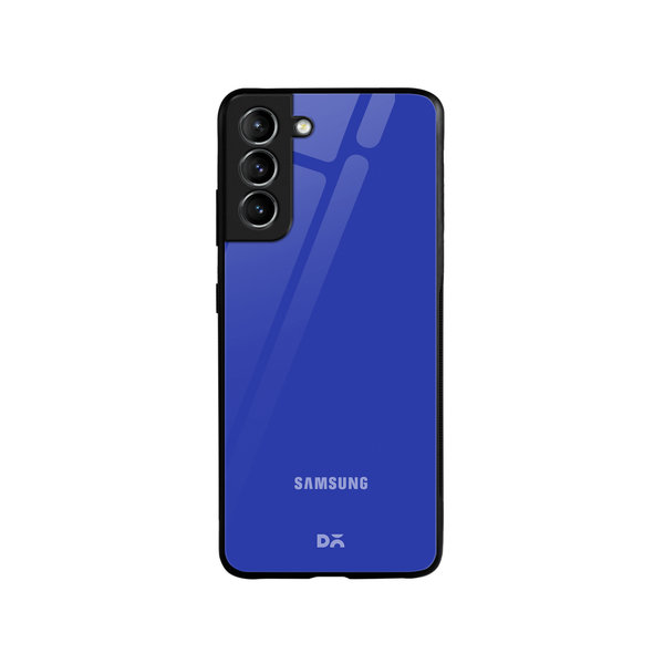 

DailyObjects Royal Blue Glass Case Cover For Samsung Galaxy S21 FE