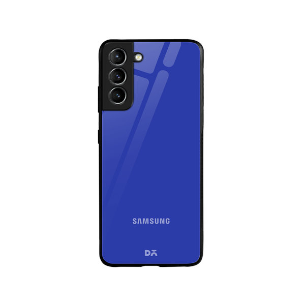 

DailyObjects Royal Blue Glass Case Cover For Samsung Galaxy S21