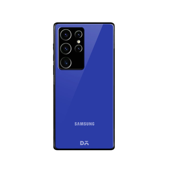 

DailyObjects Royal Blue Glass Case Cover For Samsung Galaxy S23 Ultra