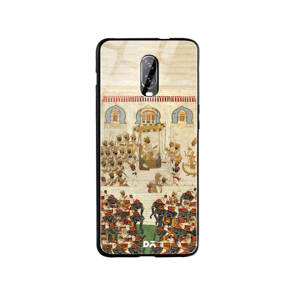 

DailyObjects Royal Decree Glass Case Cover For OnePlus 7