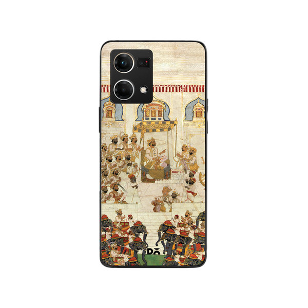 

DailyObjects Royal Decree Glass Case Cover For Oppo F21 Pro