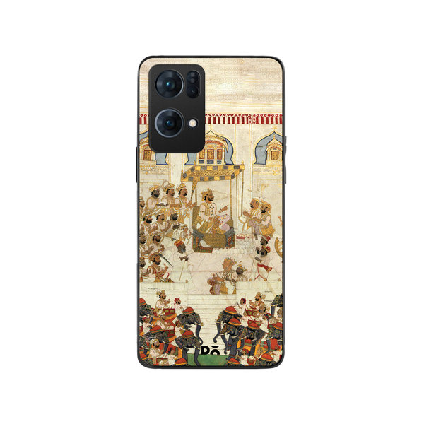 

DailyObjects Royal Decree Glass Case Cover For Oppo Reno 7 Pro