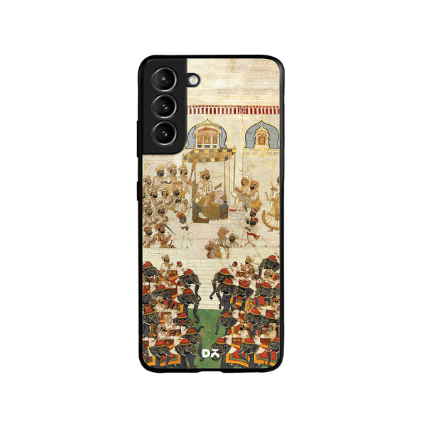 

DailyObjects Royal Decree Glass Case Cover For Samsung Galaxy S21
