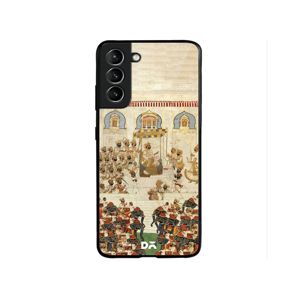 

DailyObjects Royal Decree Glass Case Cover For Samsung Galaxy S22 Plus