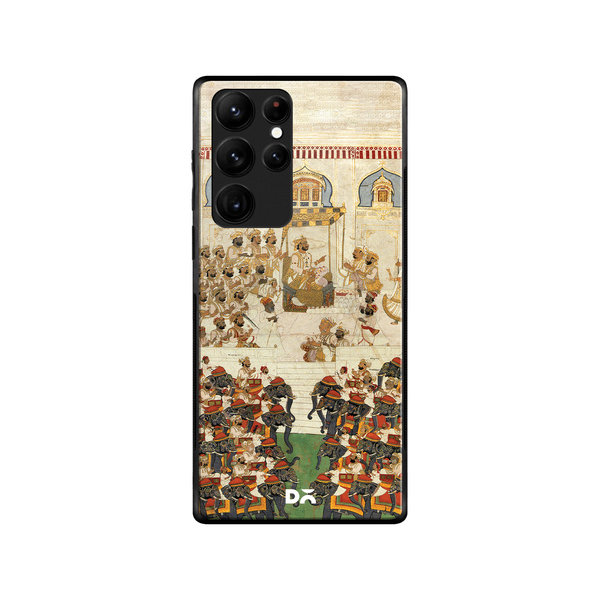 

DailyObjects Royal Decree Glass Case Cover For Samsung Galaxy S22 Ultra
