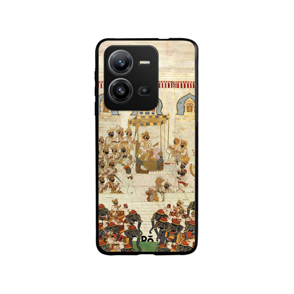 

DailyObjects Royal Decree Glass Case Cover For Vivo V25