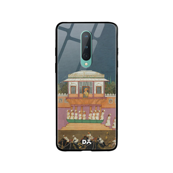 

DailyObjects Royal Parade Glass Case Cover For OnePlus 8