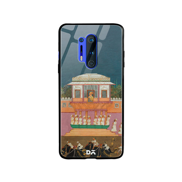 

DailyObjects Royal Parade Glass Case Cover For OnePlus 8 Pro