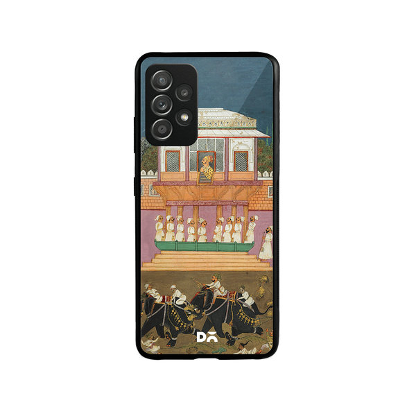 

DailyObjects Royal Parade Glass Case Cover For Samsung Galaxy A52