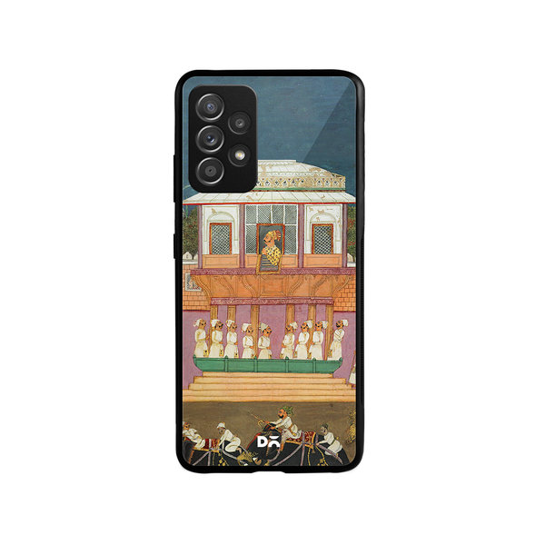 

DailyObjects Royal Parade Glass Case Cover For Samsung Galaxy A53