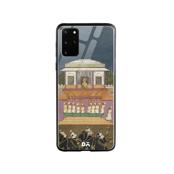 

DailyObjects Royal Parade Glass Case Cover For Samsung Galaxy S20 Plus
