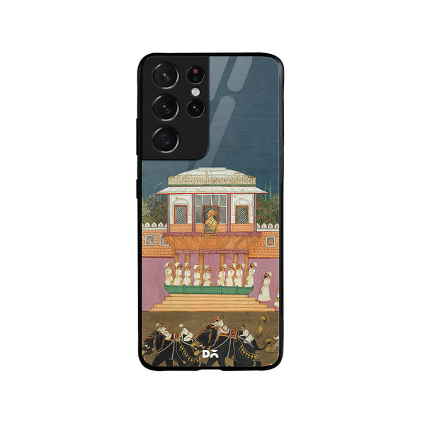 

DailyObjects Royal Parade Glass Case Cover For Samsung Galaxy S21 Ultra